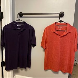 2 Haggar Clothing Co Polos
